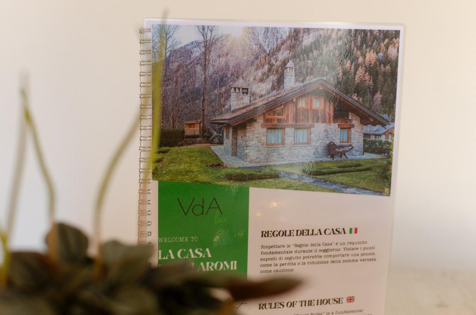 Вилла La Casa Degli Aromi - Vista Montagna E Relax Аоста Экстерьер фото